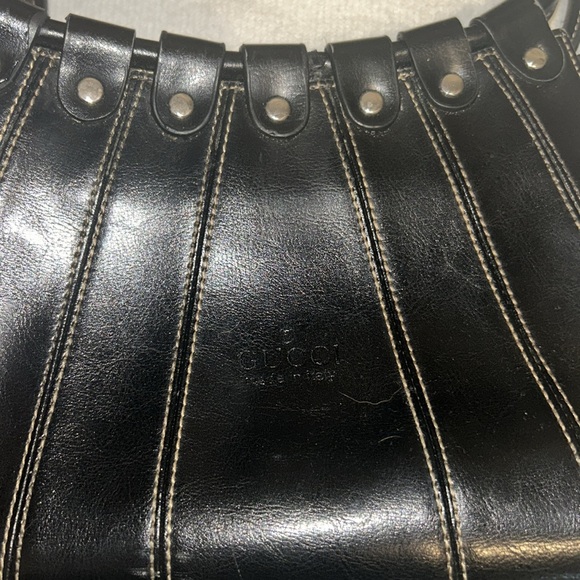Vintage thrifted designer bag black in great condition - Picture 2 of 5